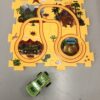Children Puzzle Electric Railroad Speeder DIY Assembly Electric Car Automatic Rail City Scene Construction Education Toy Gift