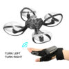 1042811711100.jpg Folding Drone Gesture Control Aerial Photography Four-axis Body Sense Gravity Induction Remote Contro