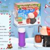 Electric Santa Claus Bubbles Machine Blowing Bubbles Music Light Entertainment Toy Prank Funny Ornament Christmas Gifts Christmas Decorations