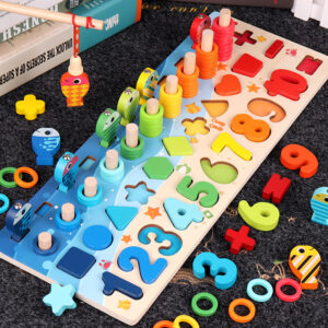 1105153172148.jpg Children 3D Alphabet Number Puzzle Baby Colorful Geometric Digital Letter Educational Toy