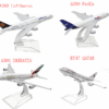 Civil Aviation Aircraft Model Alloy International Airbus Model Simulation Office Aircraft Model Decoration