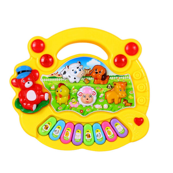 1337298407536.jpg Educational Toys Farm Animal Keyboard Musical Instrument Child Baby Toys