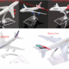 Civil Aviation Aircraft Model Alloy International Airbus Model Simulation Office Aircraft Model Decoration