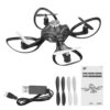 160603267136.jpg Folding Drone Gesture Control Aerial Photography Four-axis Body Sense Gravity Induction Remote Contro