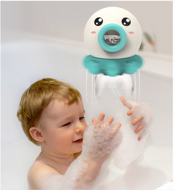 1615599147345.png Octopus Fountain Bath Toy Water Jet Rotating Shower Bathroom Toy Summer Water Toys Sprinkler Beach Toys Kids Water Toys