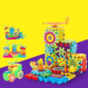 1616299464333.jpg Electric Gears 3D Model Building Kits Plastic Brick Blocks Educational Toys for Kids