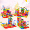1616299464371.jpg Electric Gears 3D Model Building Kits Plastic Brick Blocks Educational Toys for Kids