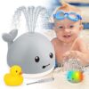 1617245883532.jpg Baby Cute Cartoon Whale Floating Spraying Water Bath Toys With Light Music LED Light Baby Toys