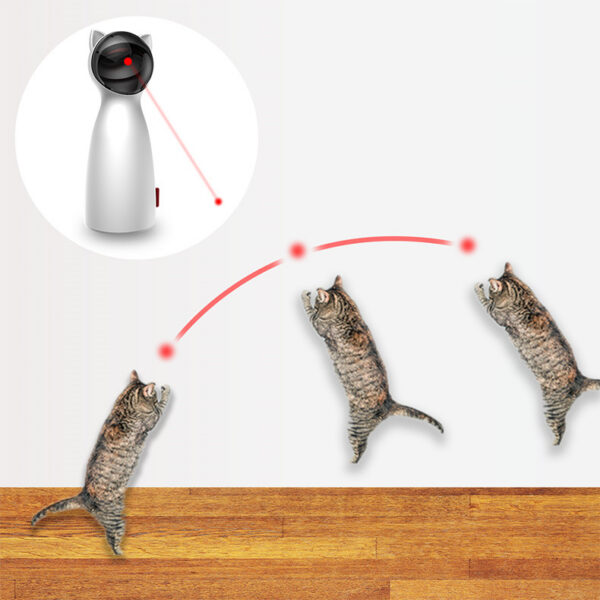 1622527680953.jpg Automatic Cat Toys Interactive Smart Teasing Pet LED Laser Funny