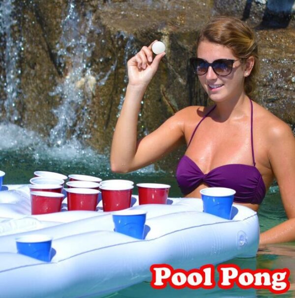 1635611013113.jpg Water Party Air Mattress Ice Bucket Cooler Cup Holder Inflatable Beer Pong Table Pool Float