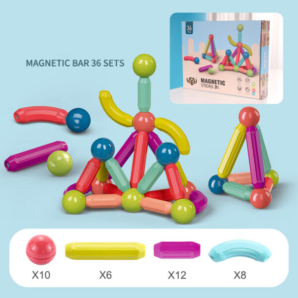 2066534466915.jpg Baby Toys Magnetic Stick Building Blocks Game Magnets Children Set Kids Magnets For Children Magnetic Toy Bricks