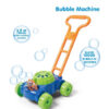 Plastic Hand Push Bubble Machine Electric Blowing Bubble Parent-child Outdoor Children's Tank Car Toy Summer