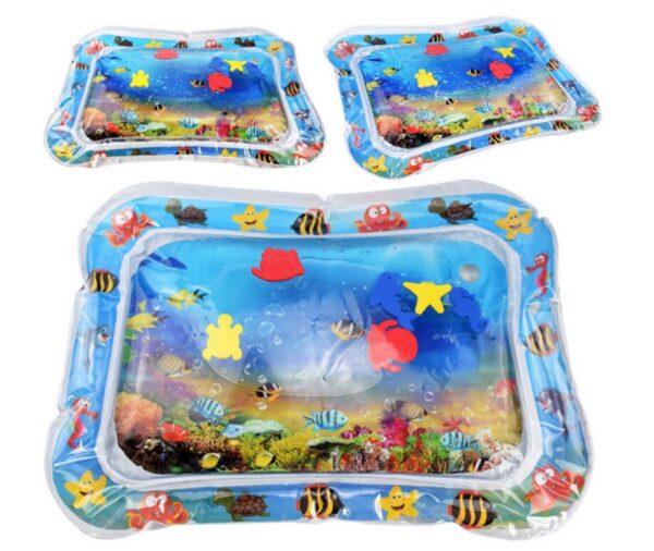 2344600268597.jpg Baby Inflatable Water Mat, Infants Summer Beach Water Mat Patted Pad Water Cushion For Infants Toddlers Summer Activity Play Toys Baby Pillows