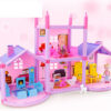 2964893236598.jpg House Doll House Villa DIY Assembled House