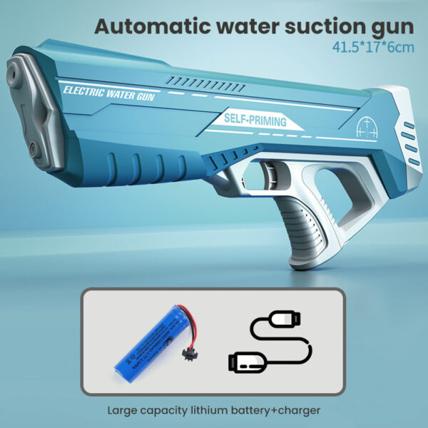 2ae30904-9bc0-48a1-9b35-0998a2218dab.jpeg Space Water Gun Electric Automatic Water Absorption Water Fights Toy Outdoor Beach Swimming Pool Bath Toys For Children Kid Gift