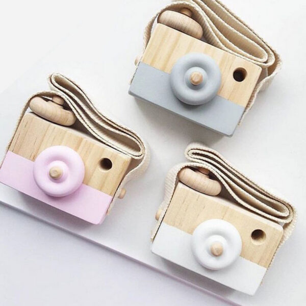 357332456089.jpg Cute Wooden Toys Camera Baby Kids