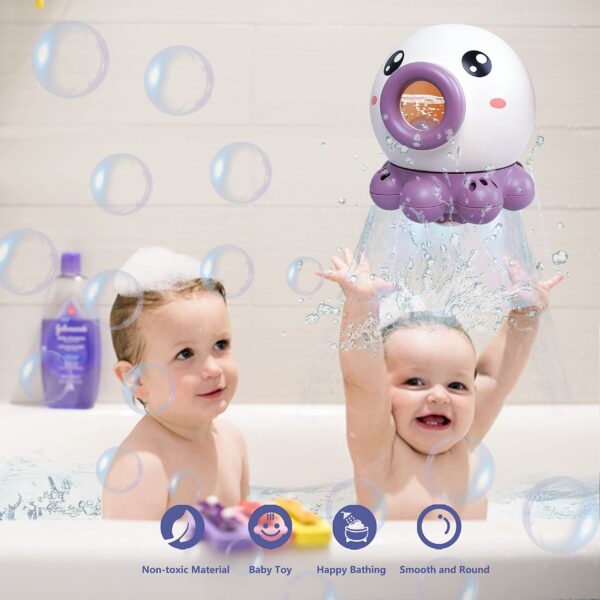 3ff9cd0f-f436-42c9-8d0b-df039edc72e5.jpg Octopus Fountain Bath Toy Water Jet Rotating Shower Bathroom Toy Summer Water Toys Sprinkler Beach Toys Kids Water Toys