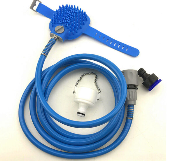 4794649766_412945329.jpg Pet Bathing Tool Pet Dog Convenient Clean Water Pipe Spray Nozzle Strap