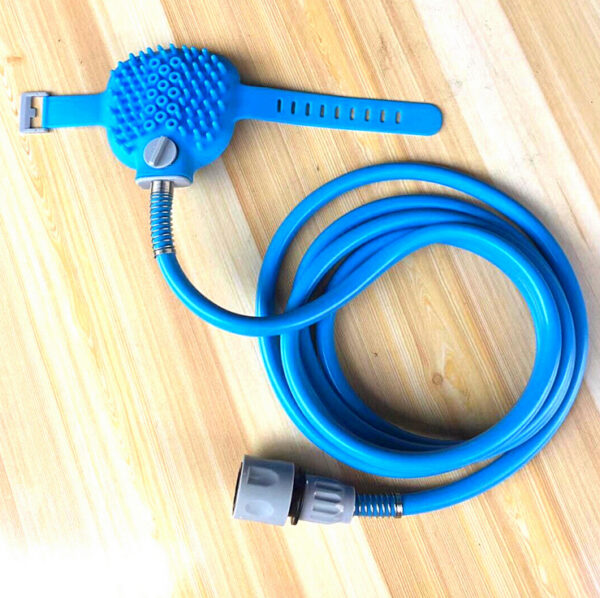 4797642354_412945329.jpg Pet Bathing Tool Pet Dog Convenient Clean Water Pipe Spray Nozzle Strap