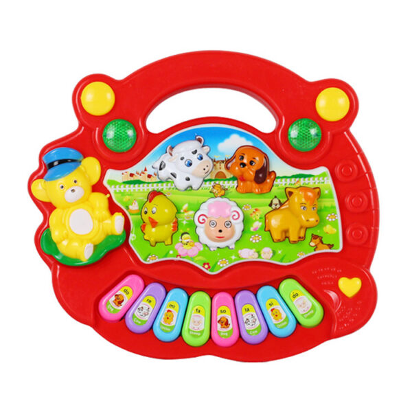 5607947148920.jpg Educational Toys Farm Animal Keyboard Musical Instrument Child Baby Toys