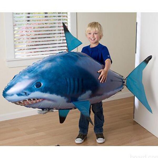5686088013040.jpg Remote Control Shark Toy Air Swimming Fish Infrared Flying RC Airplanes Balloons