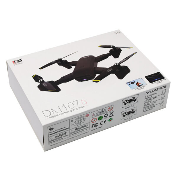 59356efd-51b9-47ee-851f-f040c0ed058f.jpg Drone Folding Dual Camera DM107S Optical Flow Positioning 4K HD Aerial Photography Drone