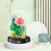 Small Particle Assembly Rose Decoration Toys