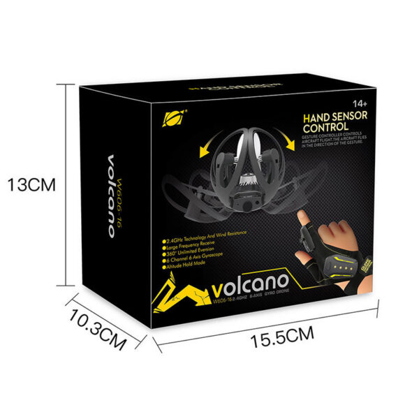 888373074889.jpg Folding Drone Gesture Control Aerial Photography Four-axis Body Sense Gravity Induction Remote Contro