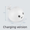 New Baby Bathroom Bath Electric Induction Whale Spray Small Toy