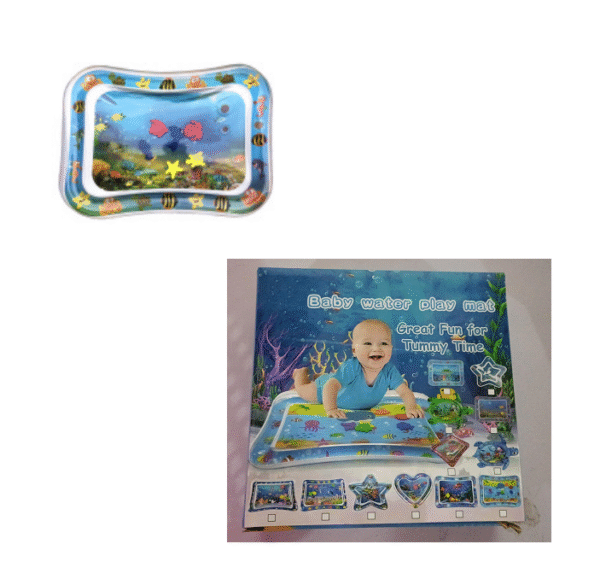 911e99c4-de0a-4be7-9519-b691853429ce.png Baby Inflatable Water Mat, Infants Summer Beach Water Mat Patted Pad Water Cushion For Infants Toddlers Summer Activity Play Toys Baby Pillows