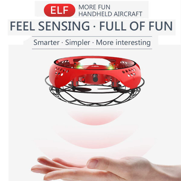 924829648115.jpg L101 UFO Interactive Drone Infrared Sensor Induction Quadcopter Intelligent Fly Hand Control Helicopter Children Magic Dron Toy