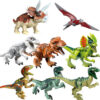 aedca127-9eb6-4edc-a3c0-c1744930b7c6.jpg Building Blocks Mini Dinosaur Bricks Figures Kids Toys For Children