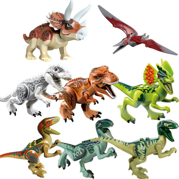 aedca127-9eb6-4edc-a3c0-c1744930b7c6.jpg Building Blocks Mini Dinosaur Bricks Figures Kids Toys For Children