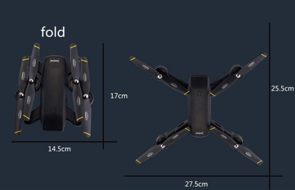 b4830f3e-3635-4f64-bd68-e8cae0e8d6b9.jpg Drone Folding Dual Camera DM107S Optical Flow Positioning 4K HD Aerial Photography Drone