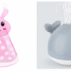 New Baby Bathroom Bath Electric Induction Whale Spray Small Toy