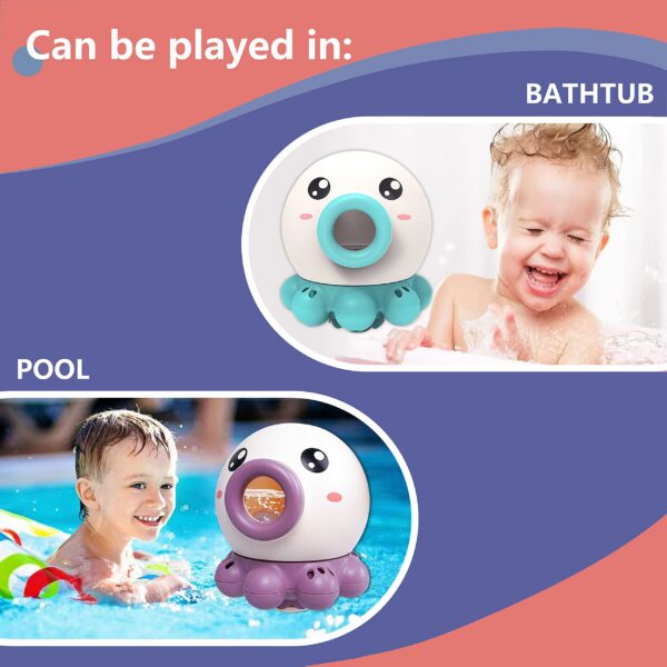 e6f2d5c7-bb1f-47c1-86b3-e80d1ee2091f.jpg Octopus Fountain Bath Toy Water Jet Rotating Shower Bathroom Toy Summer Water Toys Sprinkler Beach Toys Kids Water Toys